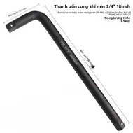 Heavy-Duty Curved Bar Fly Wrench 3/4L Type Extension Bar Mirror Surface Breaking Tool Hand Tools Soc