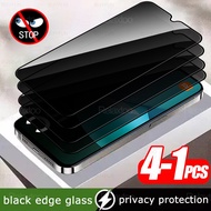 1-4Pcs Privacy Glass For Xiaomi Redmi 15C 14C 4G 5G Anti-peep Screen Protector Tempered Glass Redmi1