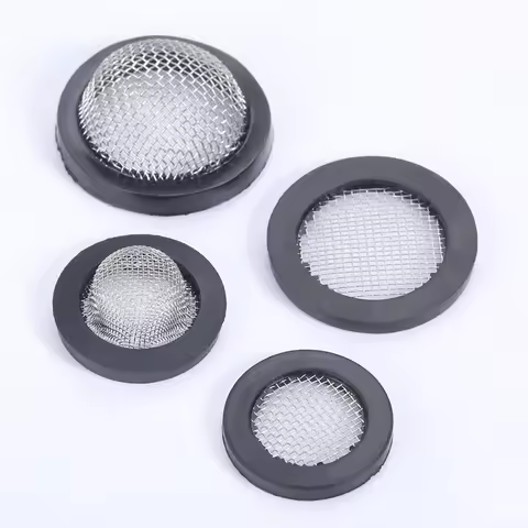 10Pc 1/2" 3/4" O-Ring Seal Hose Gasket Rubber Washer with Net for Faucet Grommet Rubber Gasket Filte