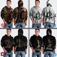 Drake Ovoxo Hoodie Jumper Pullover Fullprint Polyester Jersey Material | DO-294903