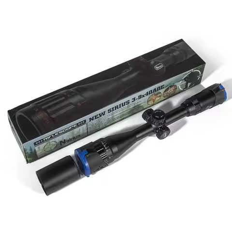 NSIRIUS 3-9x40 AOE Red & Green illuminated Mil Dot Rifle Scope Precision Optics Hunting Scope Good Q