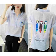 Casula Bigsize Blouse Jumbo Salur 3 Angels