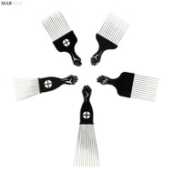 MABREM Afro Pick Comb Wig Braid Women and Men Black Afro Hair