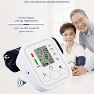 Blood Pressure Monitor Electronic 2.0-inch LCD Display Smart Voice BP Monitor Tonometer Digital Arm Wrist BP Machine