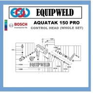 SPARE PART - BOSCH CONTROL HEAD (WHOLE SET) FOR AQUATAK 150 PRO (ORIGINAL) F 016 F03 430