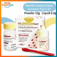 Glass Ionized Bonding Agent GC Fuji 1 Glass Ionomer Dental Cement for Teeth Crown, Ceramic Veneers &