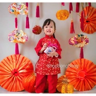 Innovative Tet Ao Dai With Baby Flower Pattern With Velvet Pants JINRO