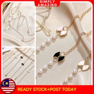 Pearl Bowknot Glasses Chain Anti Loss Mask Chain Mask Extender Mask Strap / Rantai Mask Tudung Hijab