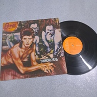Original Vintage Vintage Vintage LP David Bowie Diamond Dogs Vinyl Record VG+