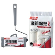 Ebilan-Simple Task Roller Sticky Handle 75 Weeks/Refill Pack 75 Weeks X 3 Pcs