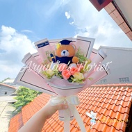 [READY STOK] Bouquet Mini | Buket Bunga Wisuda, Perawat| Bucket Bouqet