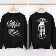 m-3xl Wings sweatshirt  for Man and Woman Cotton Wings Baju Lelaki Street Style Casual COD