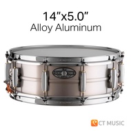 Pearl Sensitone Heritage Alloy Aluminum กลองสแนร์ 14″x5″ / 14″x6.5″ Heritage Alloy Aluminum