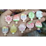 ICE CREAM CLAY ACCESSORIES HANDLE, H 2.5CM, NO HOLES