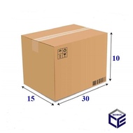 BIB - 20 Carton Boxes 30x15x10 Cm Kotak Pindah Rumah Kotak Packing