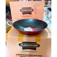 Sunhouse non-stick round 2-handle pan 36cm