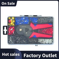 HSC8 Cable Wire Crimper Crimping Tool Plier Set 6-4/6A 23-7AWG Self  1200Pcs Cord End Bootlace Ferru