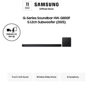 Samsung Q-Series Soundbar HW-Q800F 5.1.2ch Subwoofer (2025)
