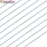 BEBETTFORM 10 Set Bike Spokes, 13G ,2.2mm Diameter with Accessories Cycling Spokes, Durable Sliver C