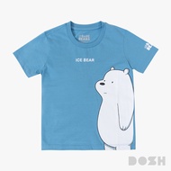 DOSH KIDS T-SHIRTS WE BARE BEARS เสื้อยืดคอกลมเด็ก DBBBT5025-BU24 (4-12)