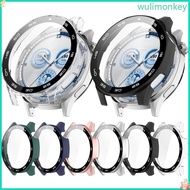WU Protections Cover 46mm Integrated Screen Bumper with Film for Watch GT5 46mm