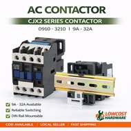 AC Electromagnetic Contactor Magnetic CJX2 Series -0910 1210 1810 3210 NC Coil Voltage 220v