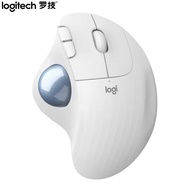 เมาส์ไร้สาย Bluetooth Logitech Ergo M575S สำหรับการวาดแบบ CAD และ Photoshop ในที่ทำงาน คีย์บอร์ดแบบไ