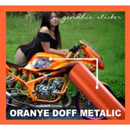 Skotlet Metallic MatteORANGE Metallic Matte Orange/