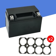 Empty Case YT7 Plastic box for 12V-7AH 32650 pack with 2x4 32650 cell holder with 4S BMS protective 