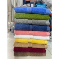 Face towel, shampoo towel 34x78cm / 100% thick cotton, no shrinkage for home, spa, hotel use