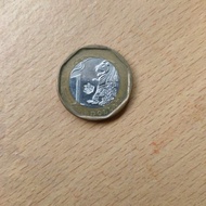 1 dollar singapore koin