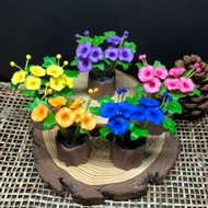 Morning Glory/Morning Glory (Morning Glory) Miniature Clay Flowers
