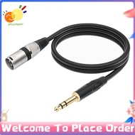 1/4 Inch to XLR Male Balanced Signal Interconnect Cable 6.35mm to XLR Patch Cable Microphone Balance