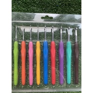 Crochet hook,rainbow hook,DIY crochet