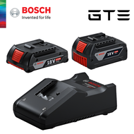 GTE BOSCH 18V 2.0Ah/4.0Ah Professional Starter Kit - (1 x 18V2.0Ah + 1 x 18V4.0Ah + 1 x PRO GAL18V-4