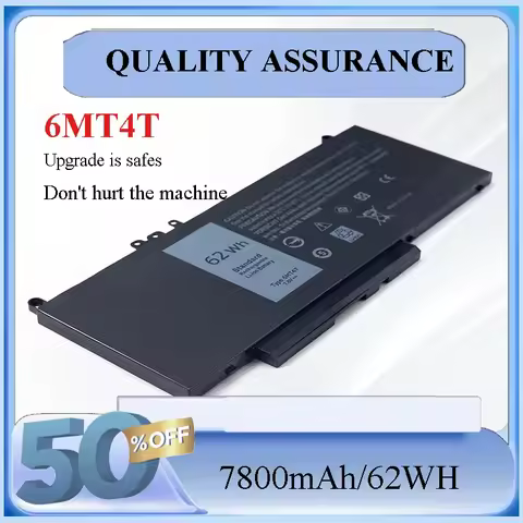 [6MT4T] for DELL Latitude E5470 E5570 14 5470 15 5570 Precision 15 3510 M3510 Laptop Battery Replace
