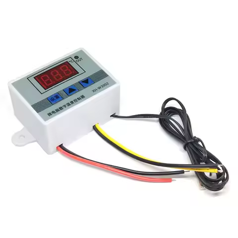 XH-W3002 220V /12V Digital LED Temperature Controller 10A Thermostat Control Switch Probe with water