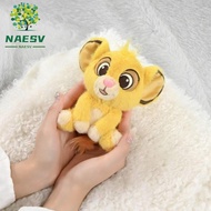 NAESV Lion Keychain, Stuffed Plush The Lion King Dolls Keychain, Yellow Toys Ornaments Pendant Car K