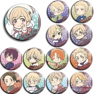 Hetalia Axis Powers Anime 58mm Badge Pin Two-Dimensional Peripheral Bar Pendant F Type QTY5