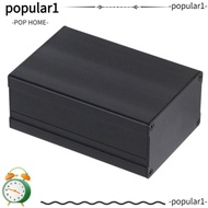 POPULAR Aluminium Electric Box, Split Type Black Electric Box, Water Proof Striped /Glossy Style 46*