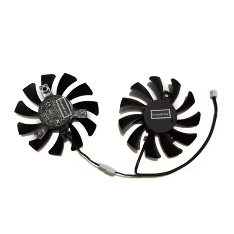GPU Video Cards Fan,HA8010H12F-Z,XY-D08010SM,2Pcs/Set,For MSI GTX1650 GTX 1650 VENTUS XS 4G OC,For M