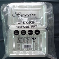 OPS 2H Plastic Container (100pcs+/-)