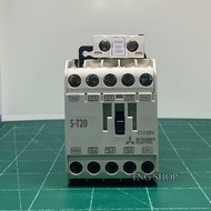 S-T20 ST20 lth=20A 220VAC ยี่ห้อ MITSUBISHI แมกเนติก คอนแทคเตอร์ MAGNETIC CONTACTOR ของใหม่