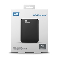 Ổ Cứng Di Động 1TB WD Elements chính hãng bảo hành 2 năm tặng Bao da