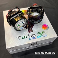 AES Turbo SE 2.5 DRL 50Watt LED Projector Lens Lamp