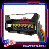 7 Pin Proton Waja 1.6 1.8 SATRIA NEO Headlamp Assy Socket Connector Made in Malaysia