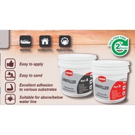 UNIFILLER 2-Epoxy Filler/Putty/Fairing Compound 0.8L(1.37KG)
