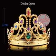 RATU Gold queen birthday crown queen crown/ queen crown/ queen gold crown/ gold crown/ 1
