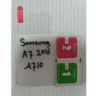 Tempered gorilla glass samsung glass A7 2016 A710