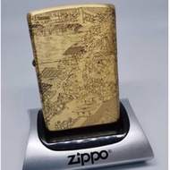 Zippo Chinese Famous Painting Brass Lighter